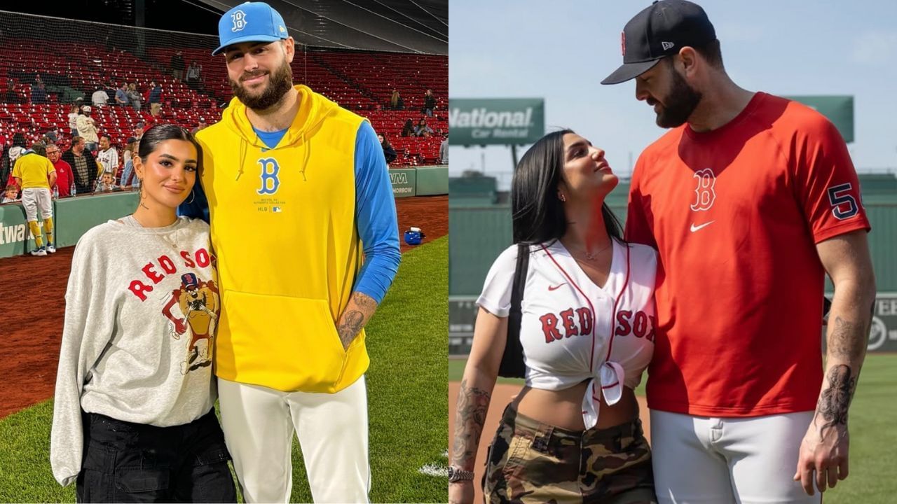 Lucas Giolito with his girlfriend, Madalana (Images from - Instagram.com/@mvds_____)