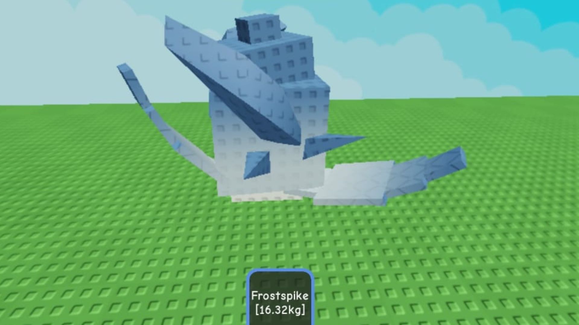 A giant Frostpike (Image via Roblox)