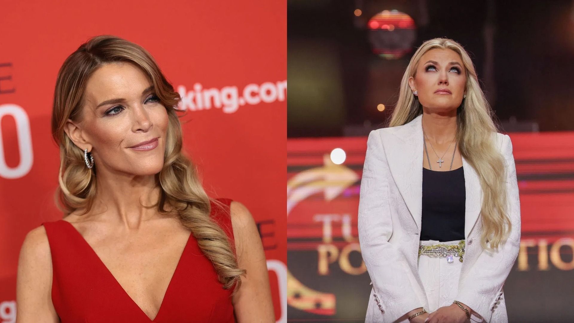 Megyn Kelly  and Erika Kirk (Image via Getty)