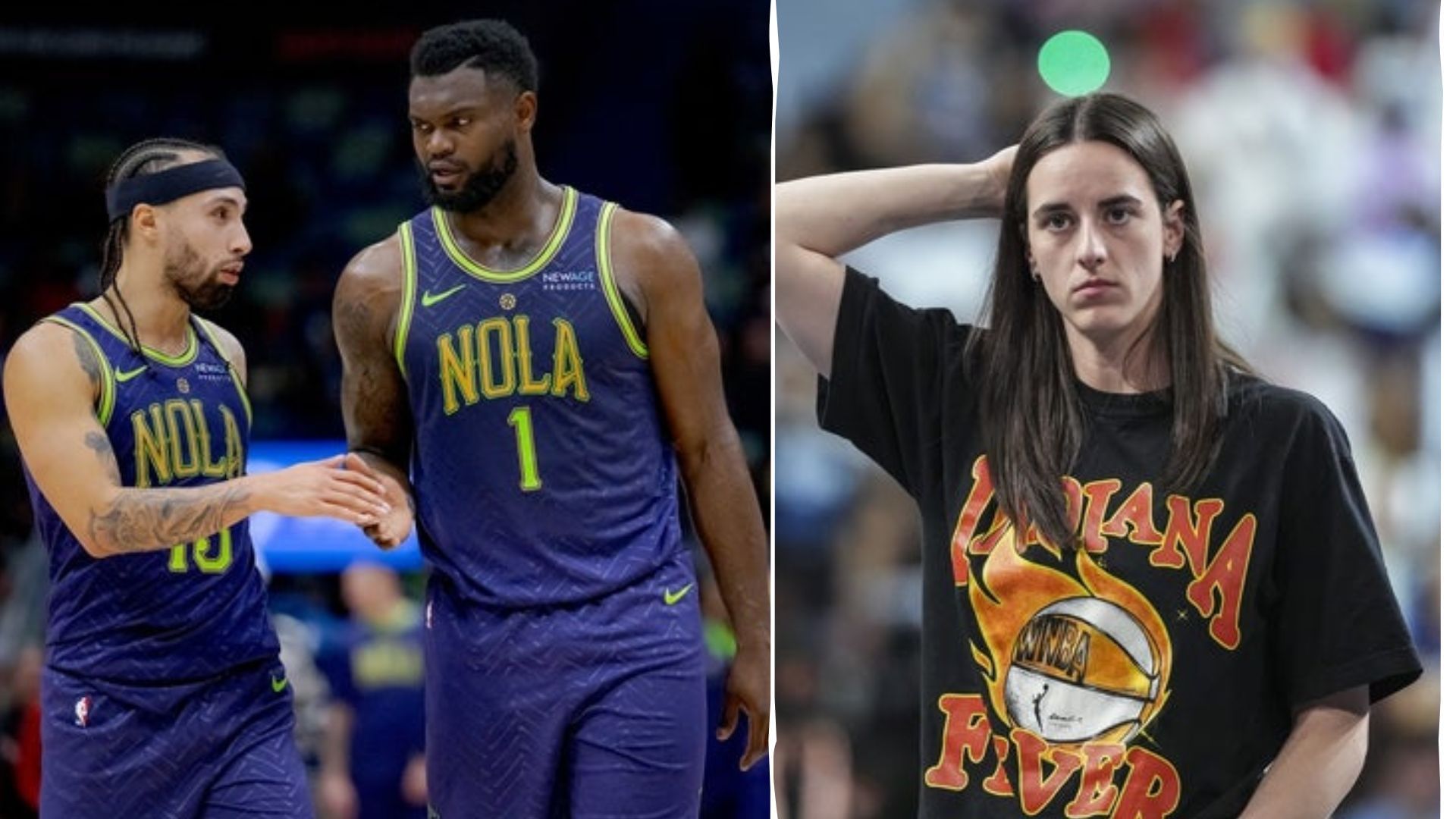 Zion Williamson&rsquo;s teammates pay ultimate tribute to Caitlin Clark ahead of new NBA season