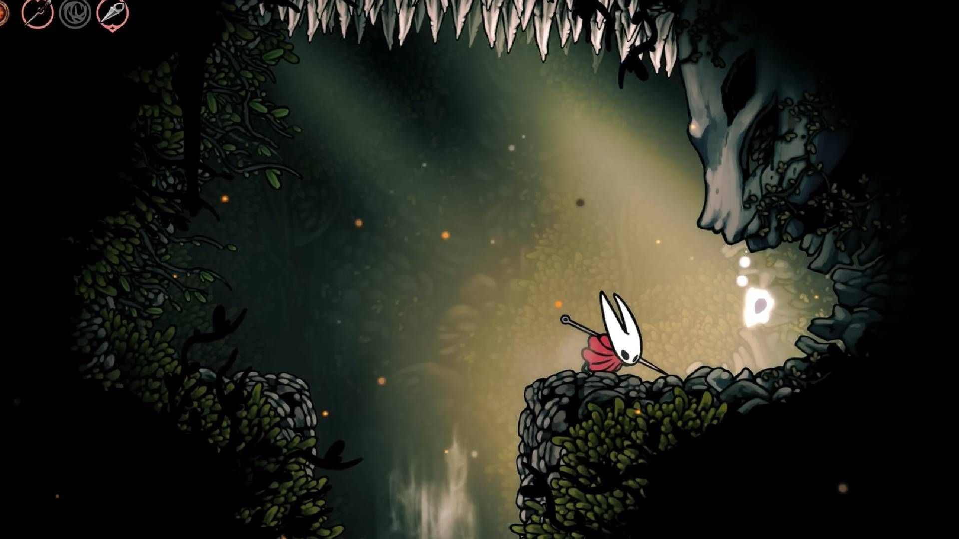 Get the item on your right in Hollow Knight Silksong (Image via Team Cherry || YouTube@Dan Allen Gaming)