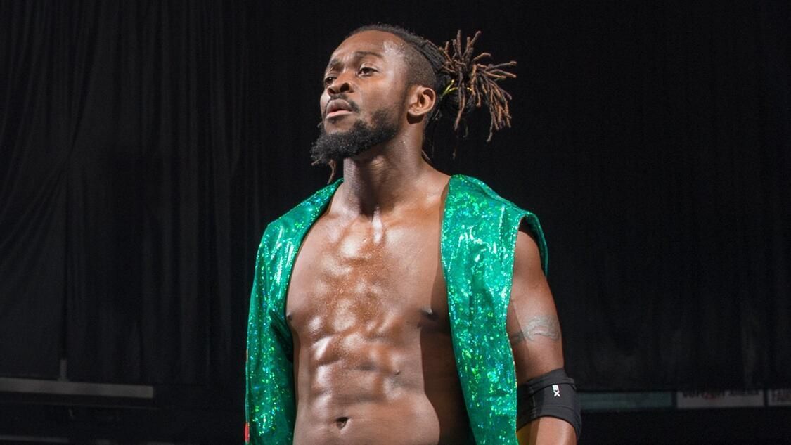 Kofi Kingston has cause to celebrate (image via WWE)