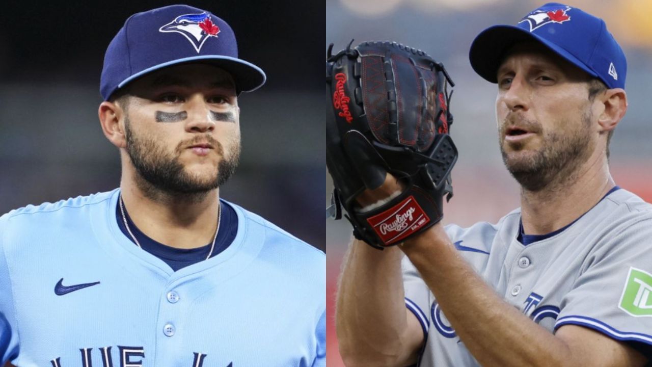 Bo Bichette (L), Max Scherzer (R) (Images from - Getty)