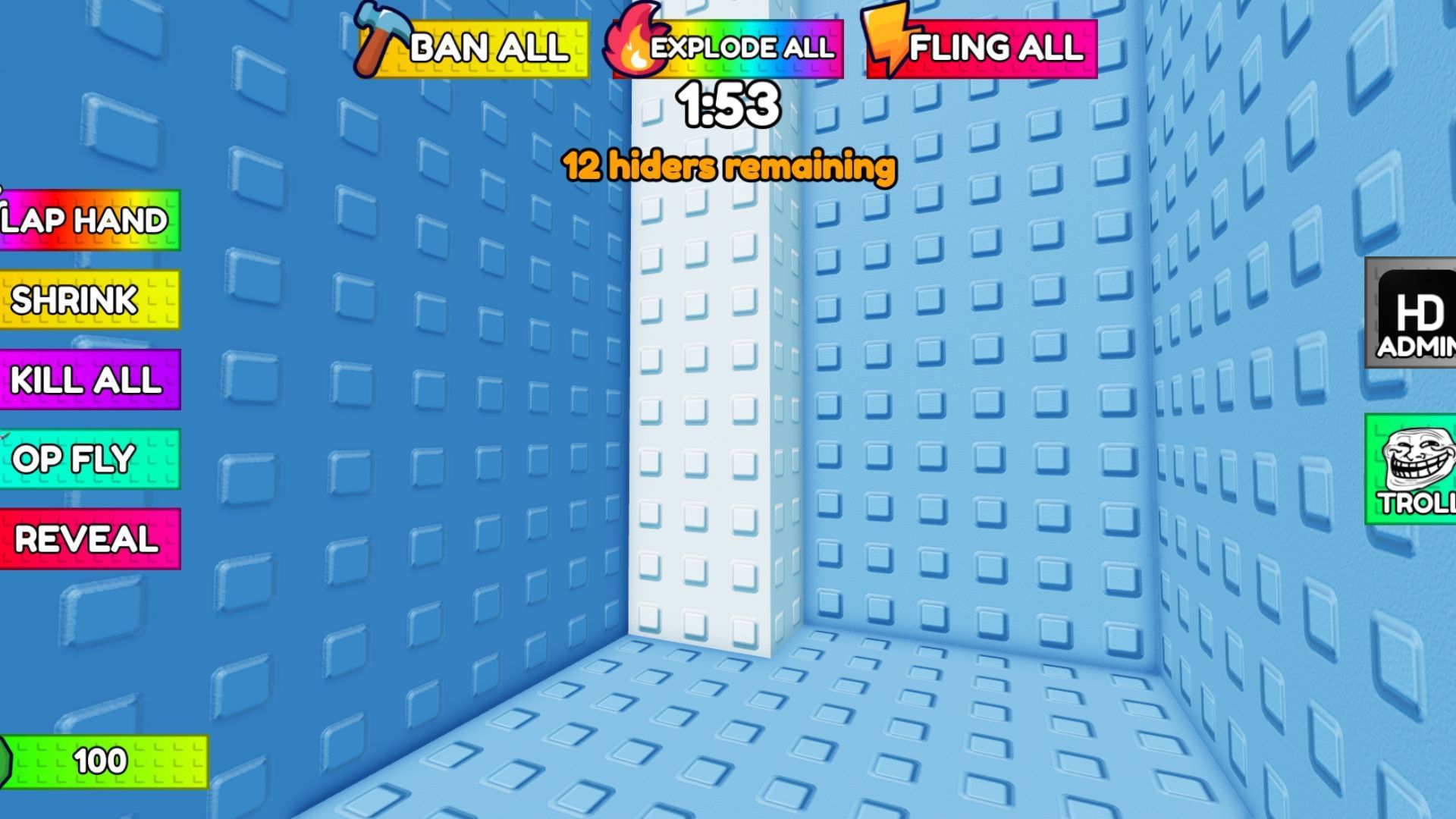 When hiding as props, you will earn coins at regular intervals (Image via Roblox)