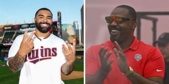 Gable Steveson reacts as Jon Jones announces decision to coach him after MMA debut