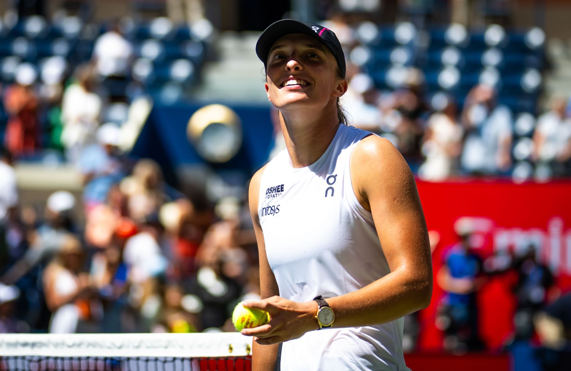 Iga Swiatek at the US Open 2025. (Photo: Getty)