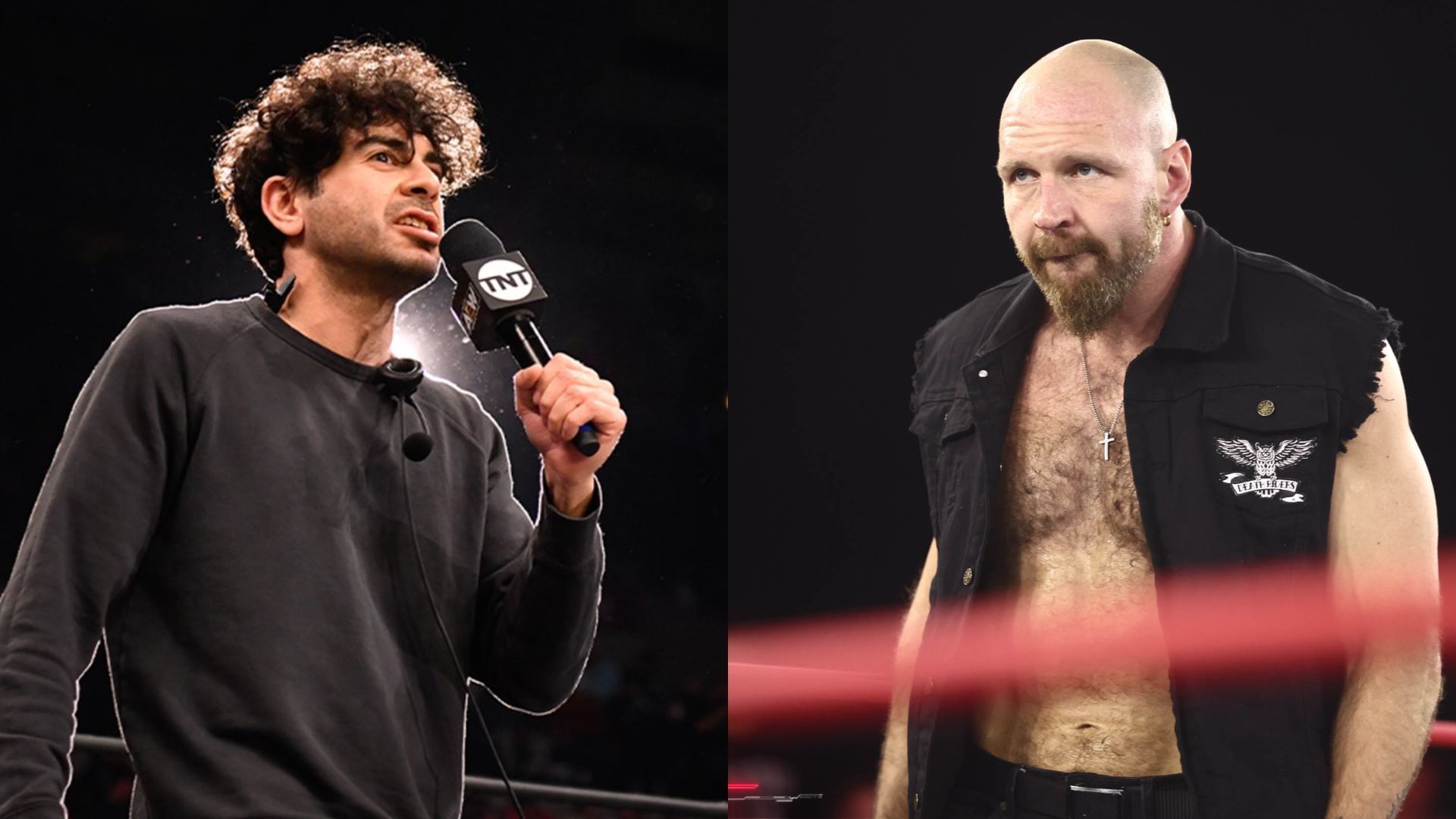 Tony Khan and Jon Moxley are major figures in AEW [photo: AEW on TV