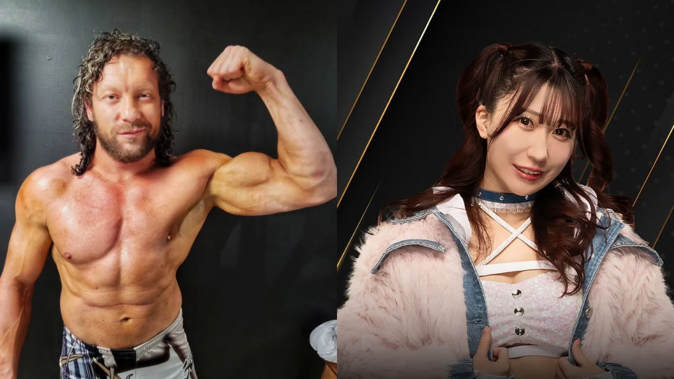 Kenny Omega (left) and Riho (right) [Images via Omega