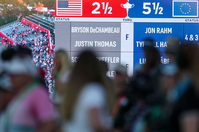 2025 Ryder Cup Saturday Foursome tee times and pairings explored