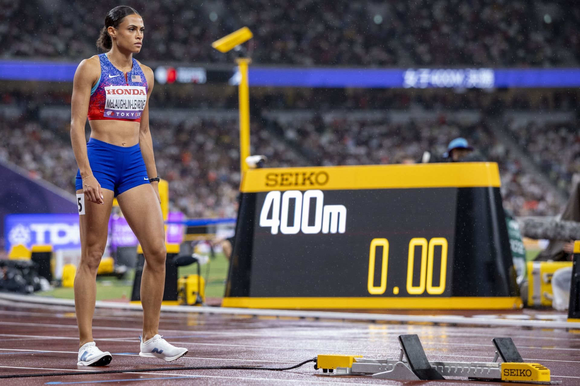 Sydney McLaughlin-Levrone competes on Day 6 at the World Athletics Championships Tokyo 2025 - Source: Getty