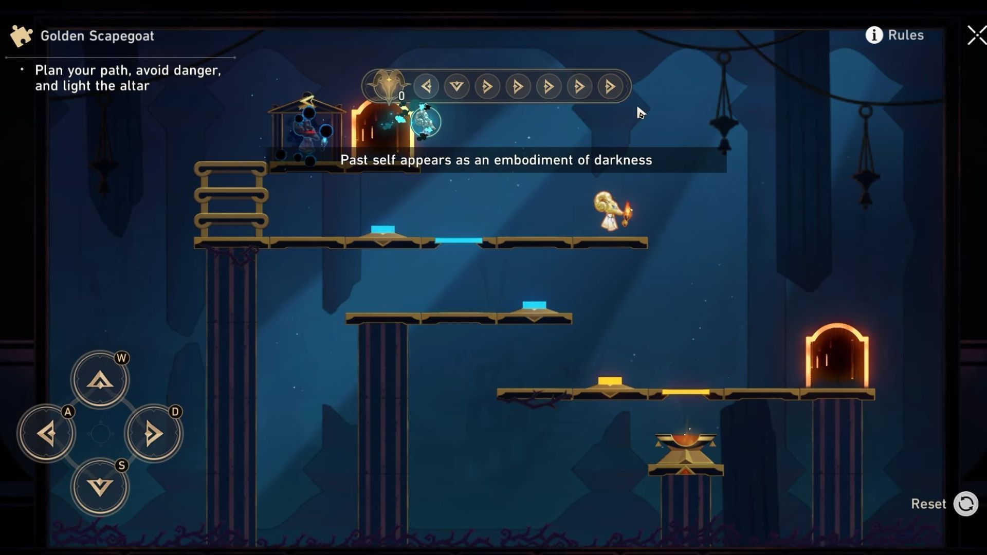 First puzzle solution (Image via HoYoverse)