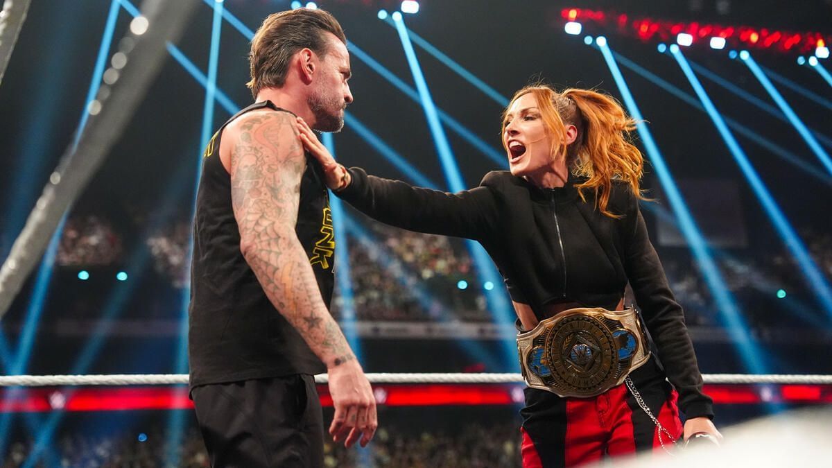 Becky Lynch slapped CM Punk on RAW! (Credits: WWE.Com)