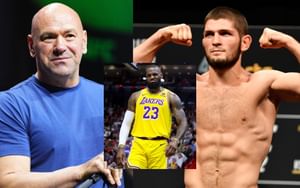 Dana White weighs in on how LeBron James, Jake Paul and others would fare against prime Khabib Nurmagomedov: "Rip his arm off"