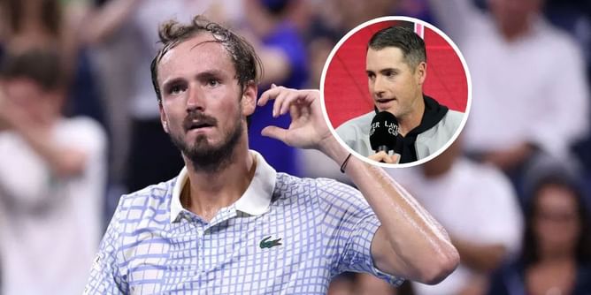 "I'm going to buy Daniil Medvedev" - John Isner places his bets on Russian to make strong resurgence despite form struggles