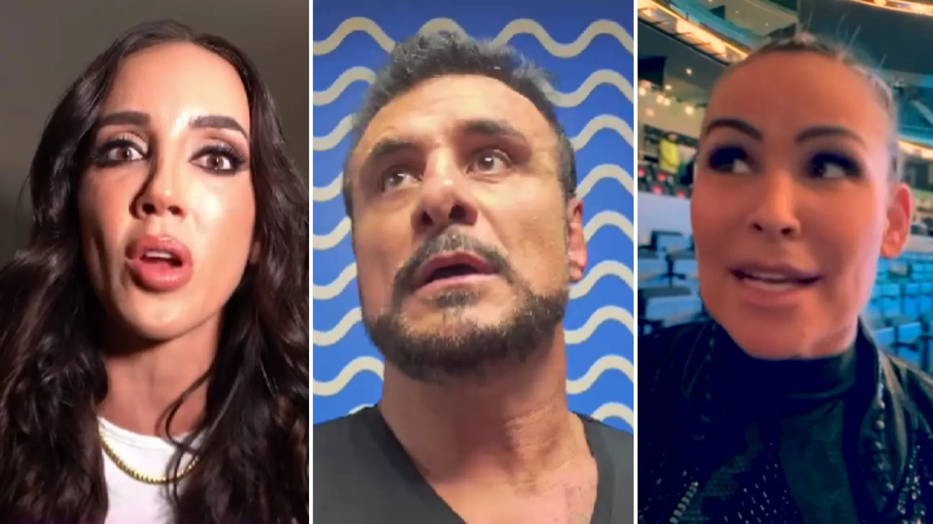 Chelsea Green (left), Alberto Del Rio (middle), Natalya (right) [Image credits: stars