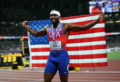 "I kept showing up"- Kenny Bednarek drops emotional message after losing top spot to Noah Lyles at the World Athletics Championships