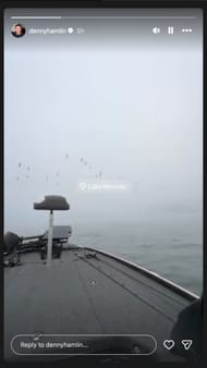 Denny Hamlin's Instagram story - Source: @dennyhamlin on IG