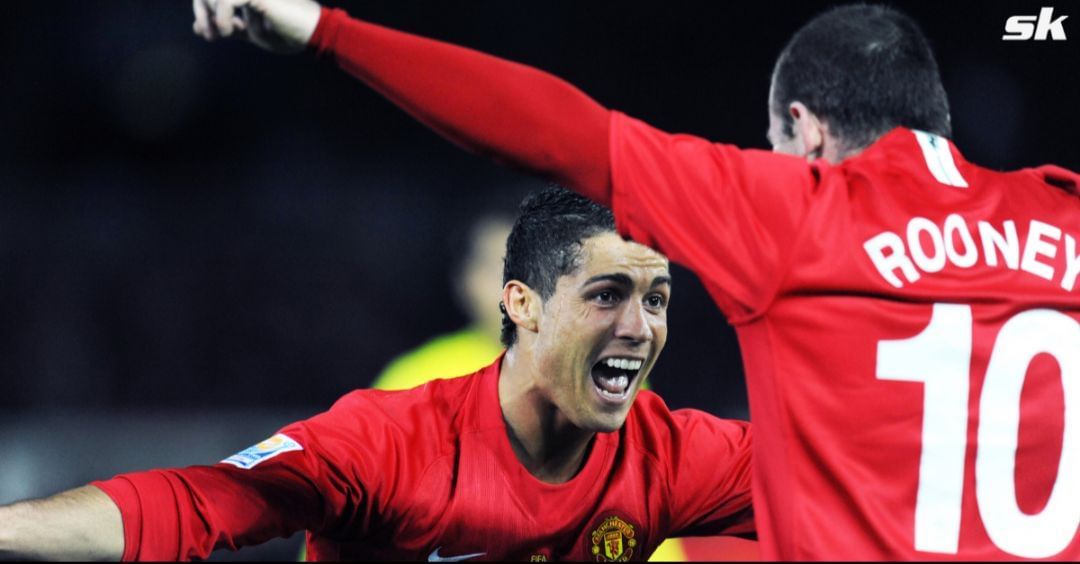 Cristiano Ronaldo and Wayne Rooney were teammates at Manchester United 