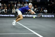 Jakub fearing at the Laver Cup 2025. (Source: Getty)