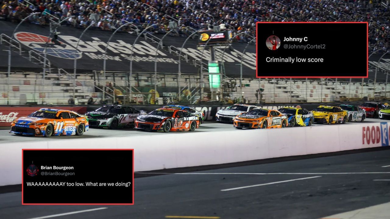 “Criminally low score”: Fans react as NASCAR supporters deliver their verdict on Bristol
