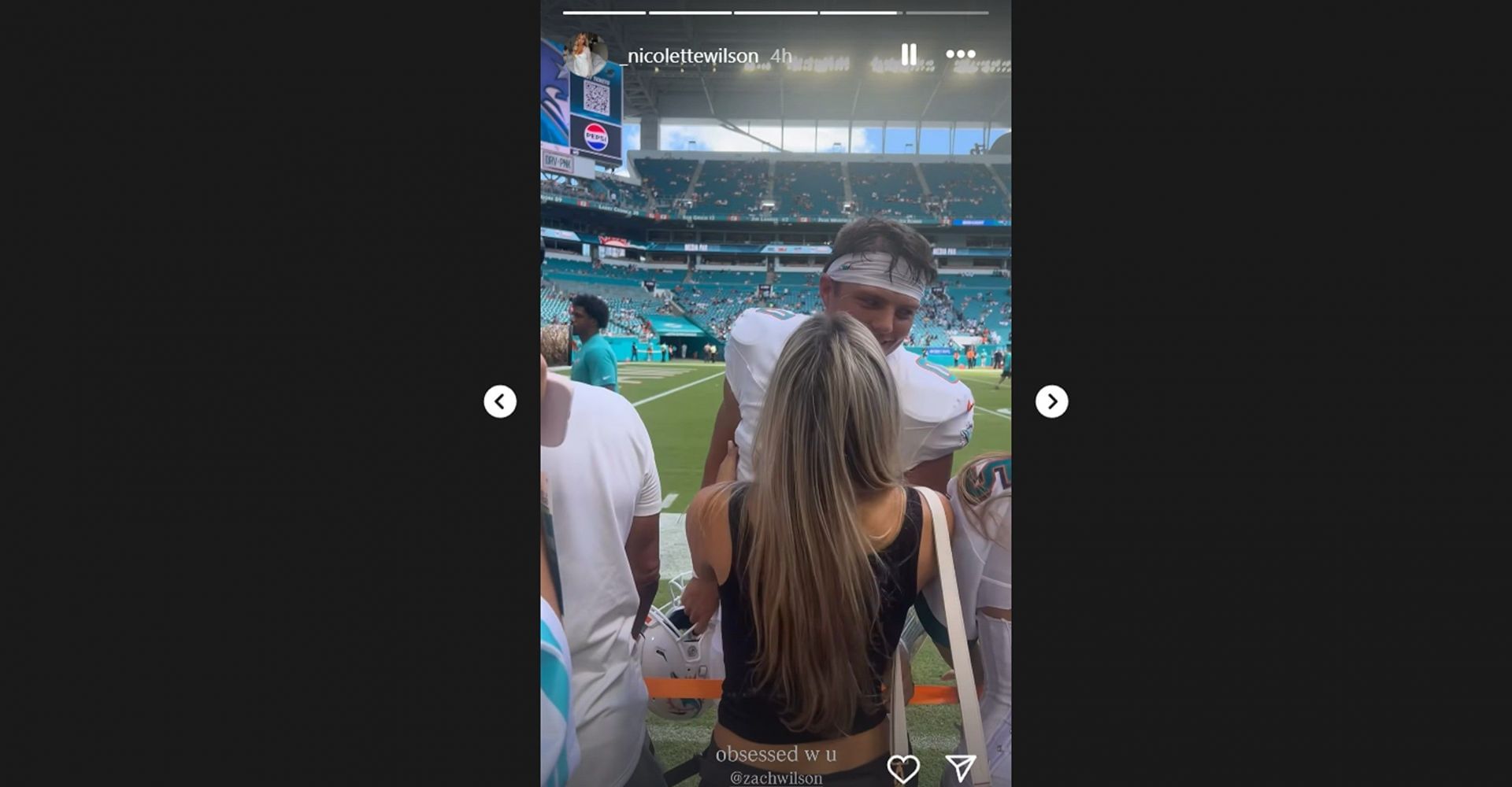 Zach Wilson&rsquo;s wife Nicolette /@_nicolettewilson