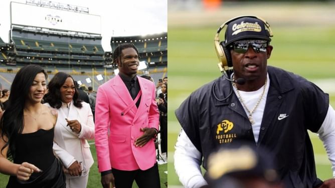 "It's funny when your son is now a father": Coach Prime shares fatherhood advice he gave Travis Hunter on welcoming baby boy with Leanna Lenee
