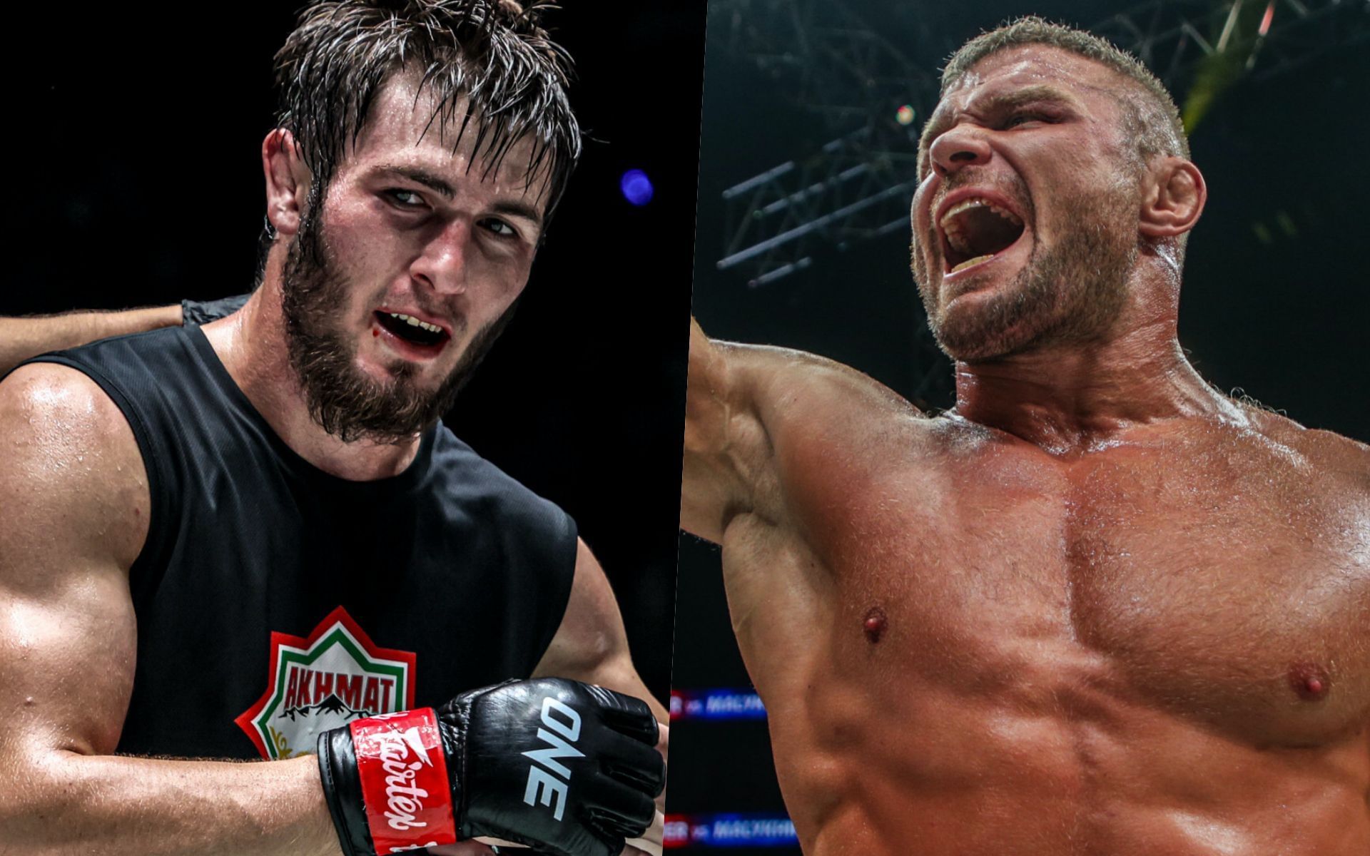 Ibragim Dauev (L) Anatoly Malykhin (R) | Photo credit: ONE Championship