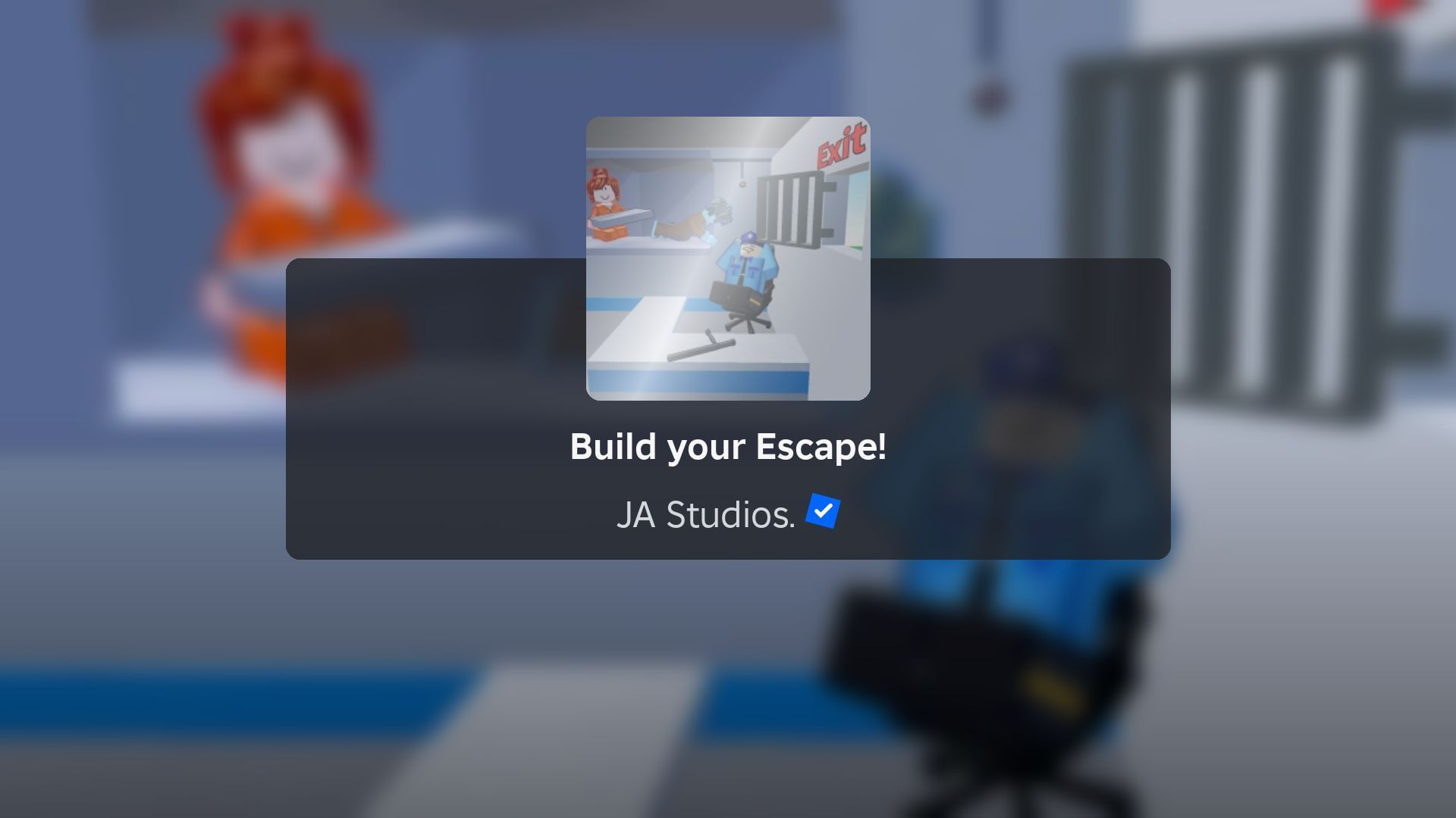Build your Escape (Image via Roblox)