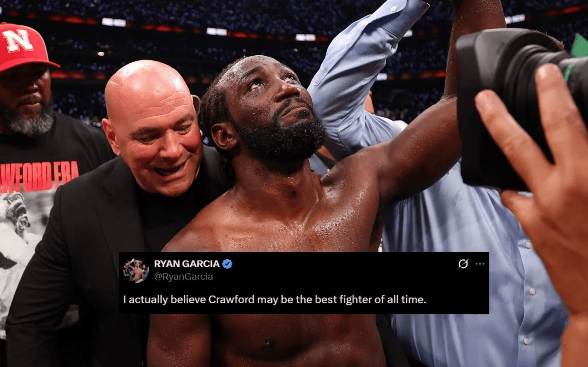 Terence Crawford creates history against Canelo Alvarez. [Image courtesy: Getty]
