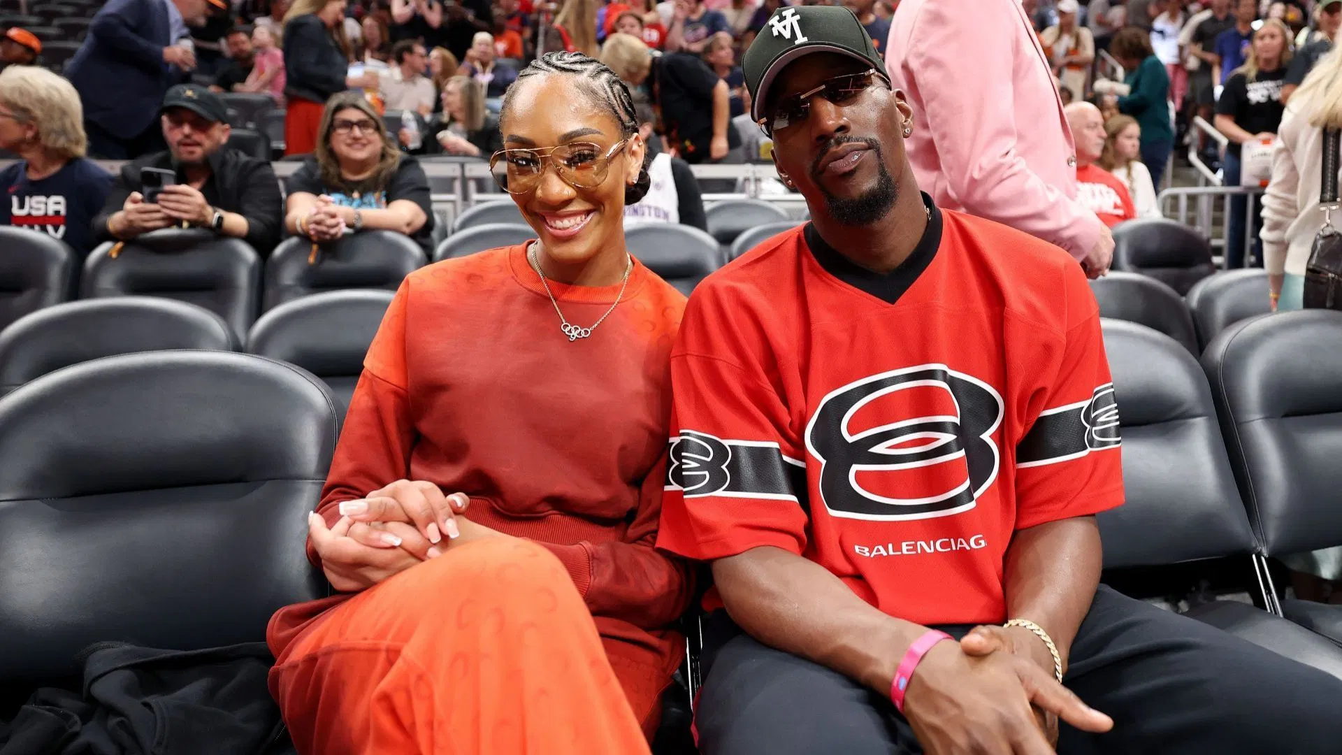 Bam Adebayo had the cheekiest 4-word response to A&rsquo;ja Wilson and Aces stars nailing 