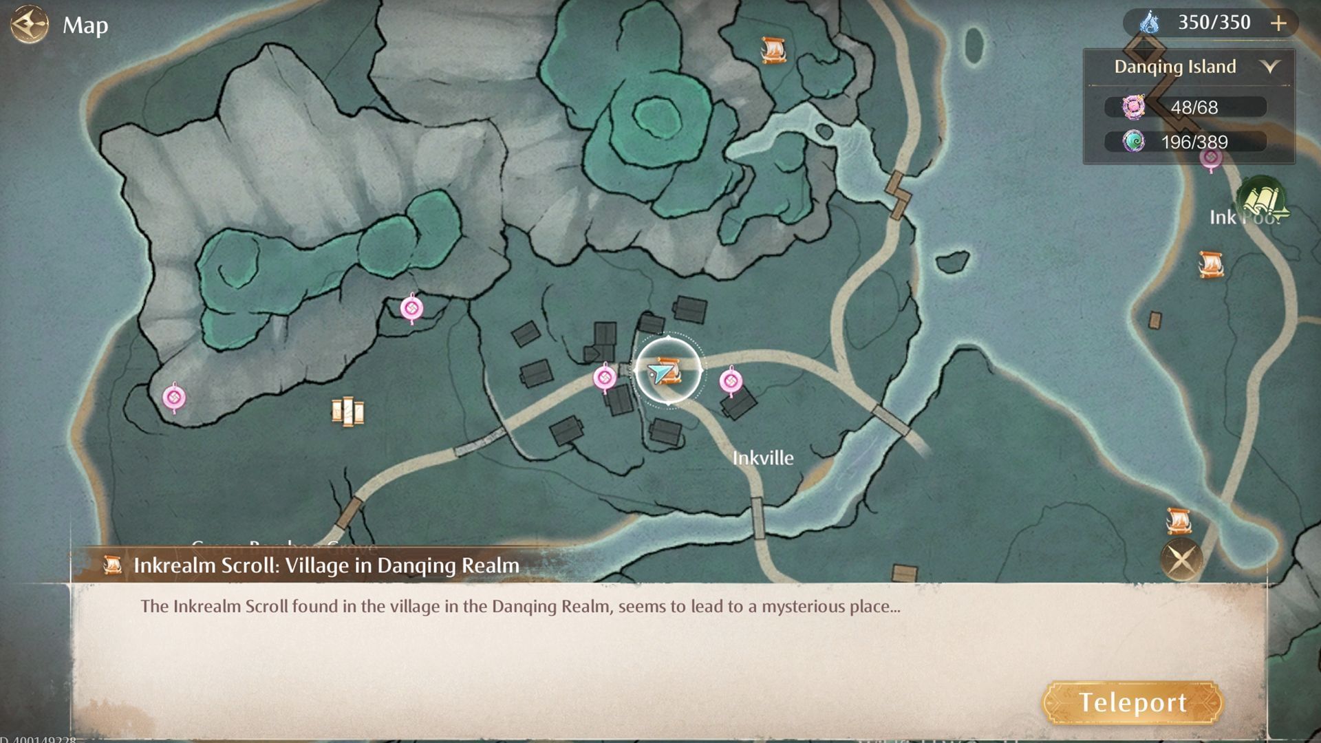 Teleport to the specified waypoint (Image via Sportskeeda Gaming/Infold Games)