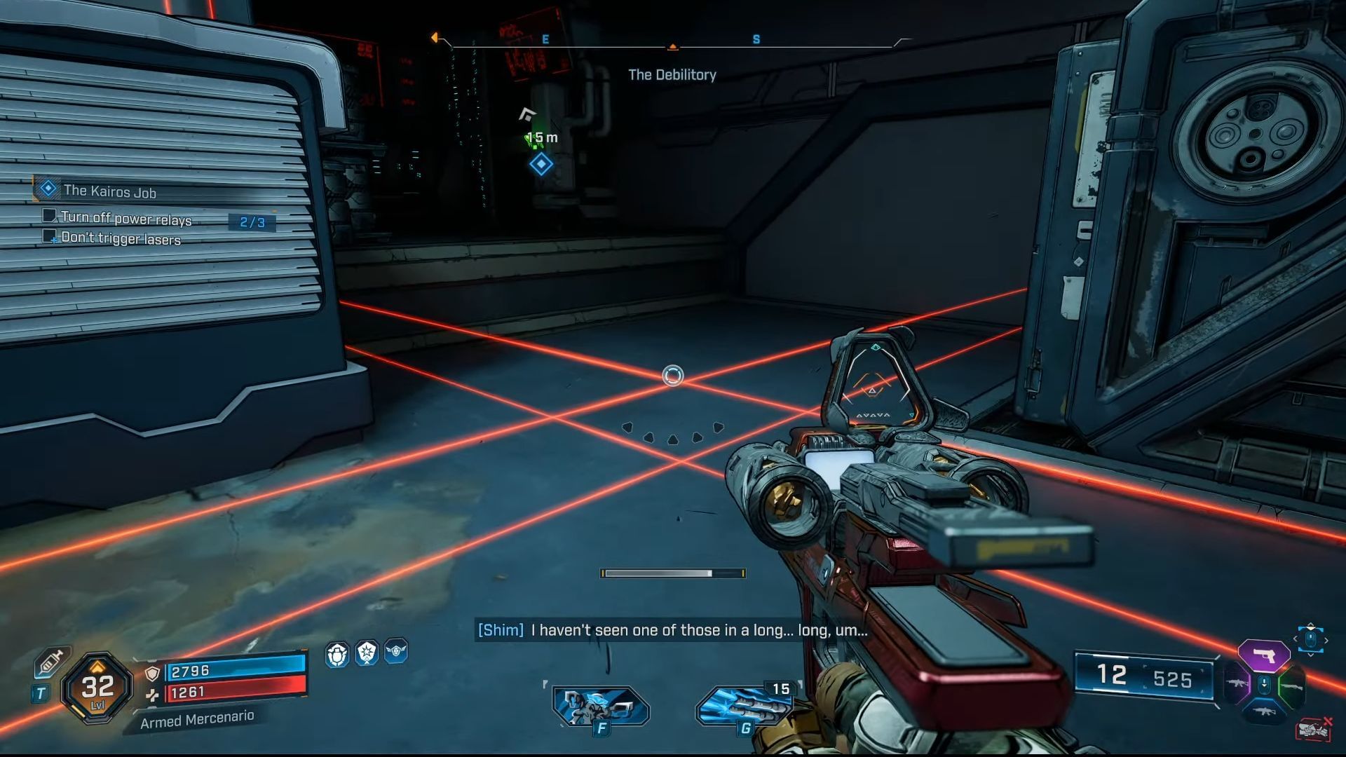 Turn off all relays in The Kairos Job in Borderlands 4 (Image via Youtube/@WoWQuest)