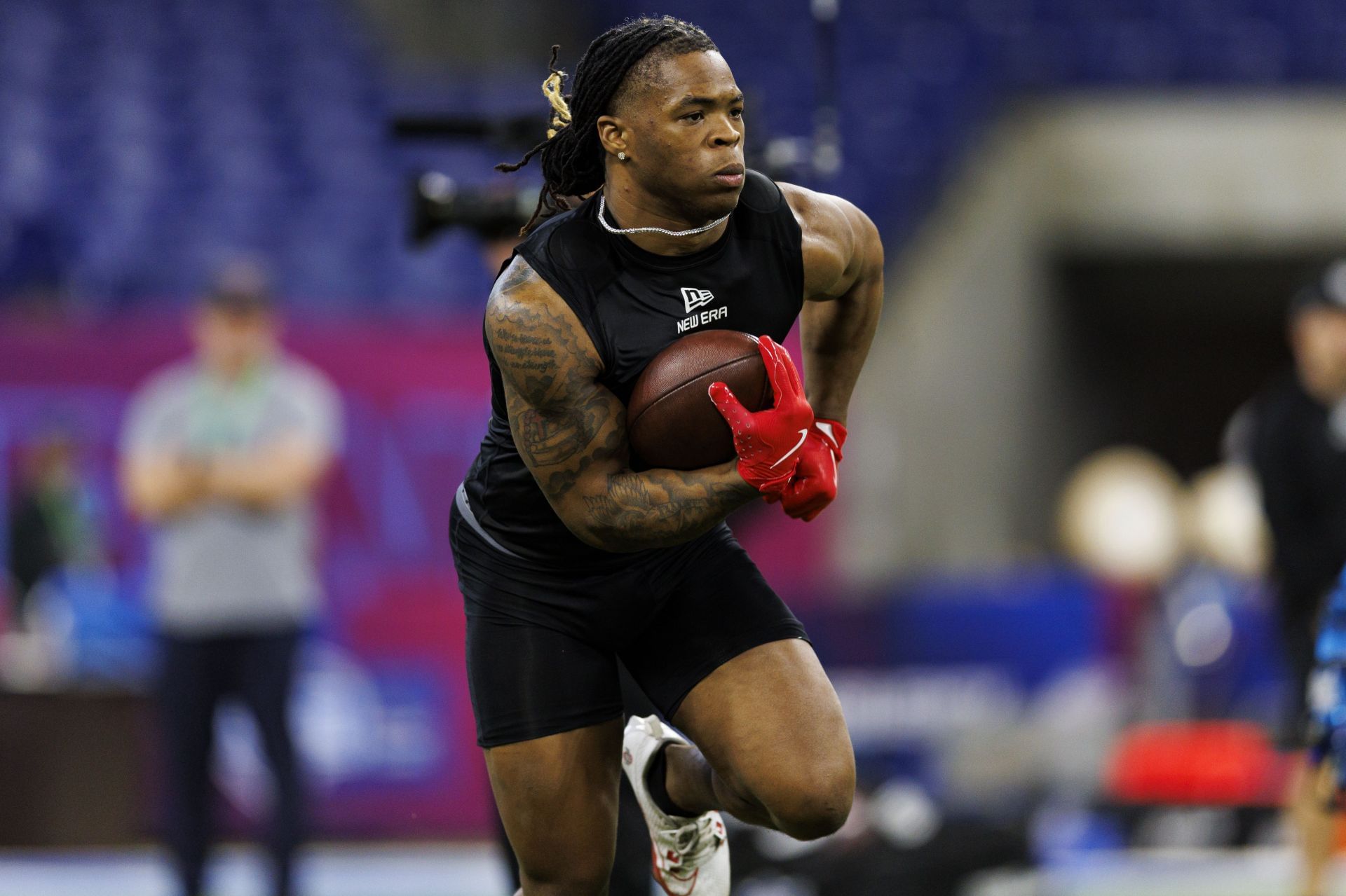 Quinshon Judkins at 2025 NFL Scouting Combine - Source: Getty