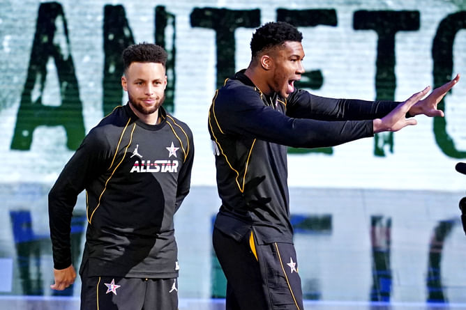 Warriors’ strategic planning could pair Giannis Antetokounmpo or Nikola Jokic with Steph Curry in blockbuster deal