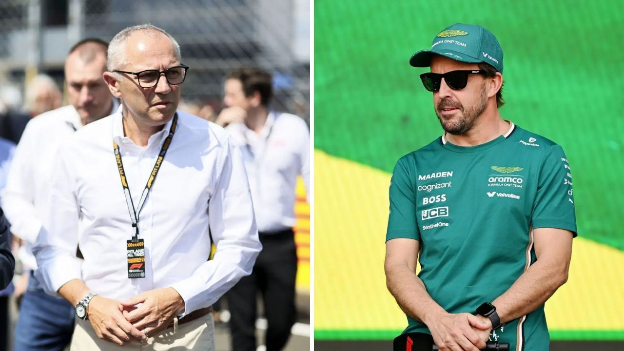 In Picture: Stefano Domenicali and Fernando Alonso. Credit: Getty Images 