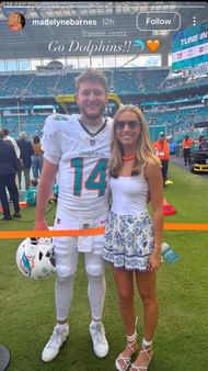 Madelyne Barnes' IG story via @madelynebarnes