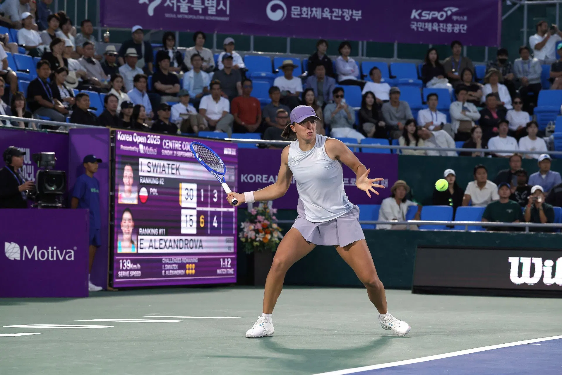 Swiatek at the Korea Open Tennis (Image Source: Getty)