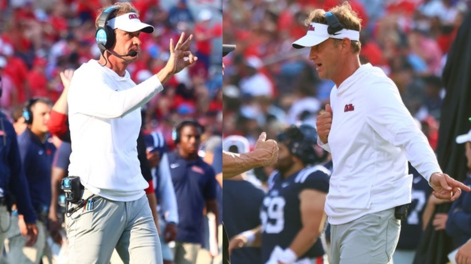 Ole Miss Rebels coach Lane Kiffin