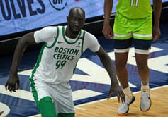 "Bro won’t even need a ladder"- NBA fans joke about 7-foot-6 Tacko Fall's surprising firefighter career move post Celtics stint