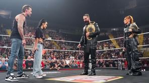 Seth Rollins attacks AJ Lee; CM Punk stomps him into oblivion