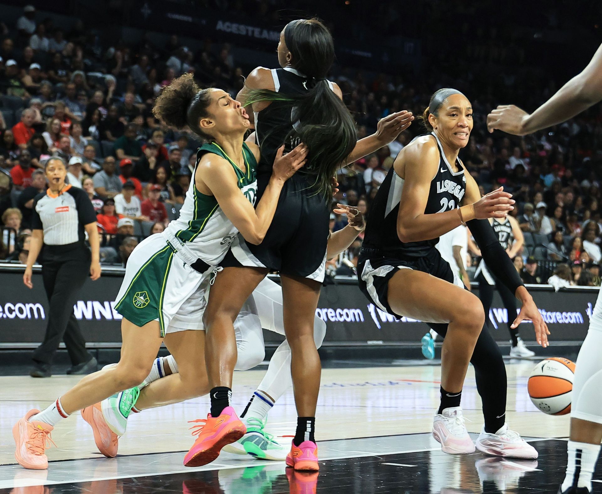 Seattle Storm v Las Vegas Aces - Source: Getty