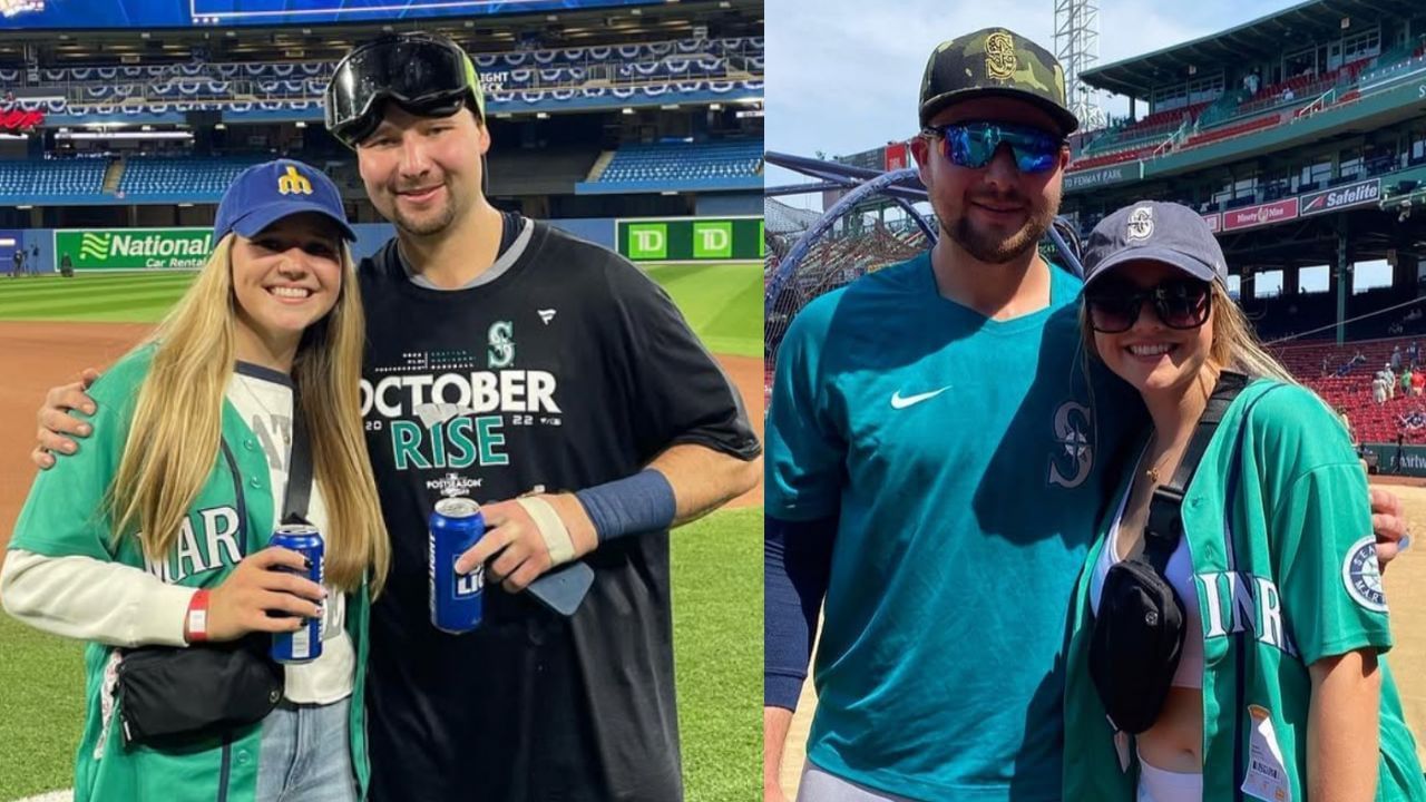 Cal Raleigh with his sister, Emma (Images from - Instagram.com/@emma_raleigh)