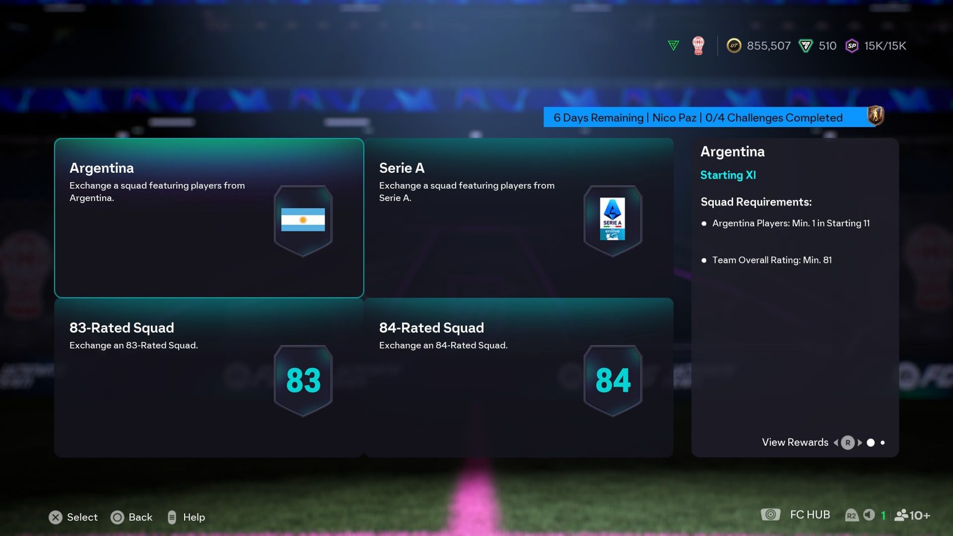 The requirements (Image via EA Sports)