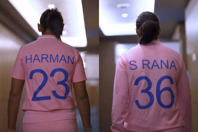 Why is the Indian women’s team wearing pink jersey in today’s IND vs AUS 2025 3rd ODI?