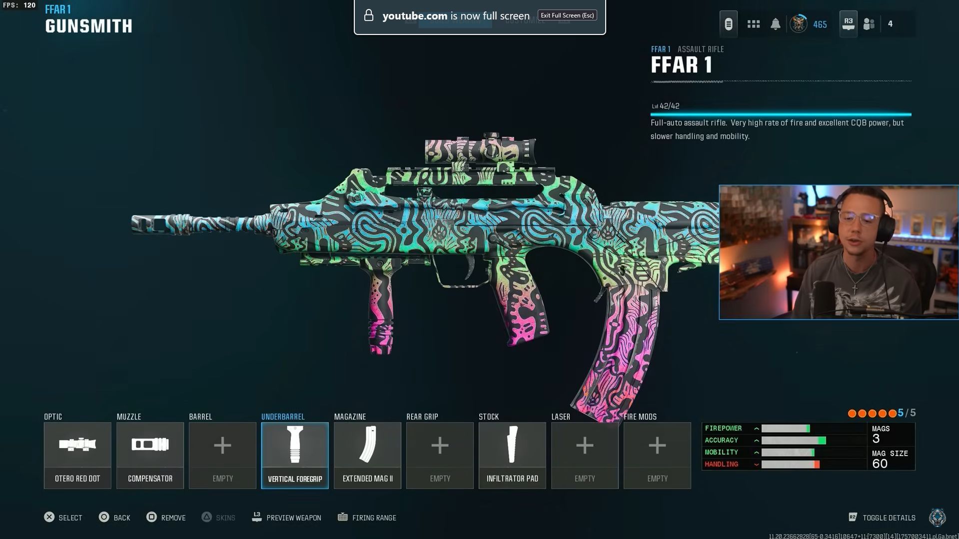 FFAR 1 Warzone meta loadout (Image via Activision and YouTube/WhosImmortal)