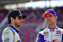 Did Denny Hamlin play a role in Chase Elliott's playoff crash at Bristol?