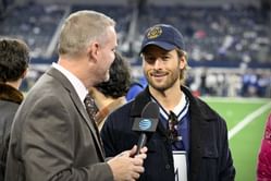 ICYMI: Longhorn superfan Glen Powell gives shoutout to Texas for Week 2 bout against SJSU