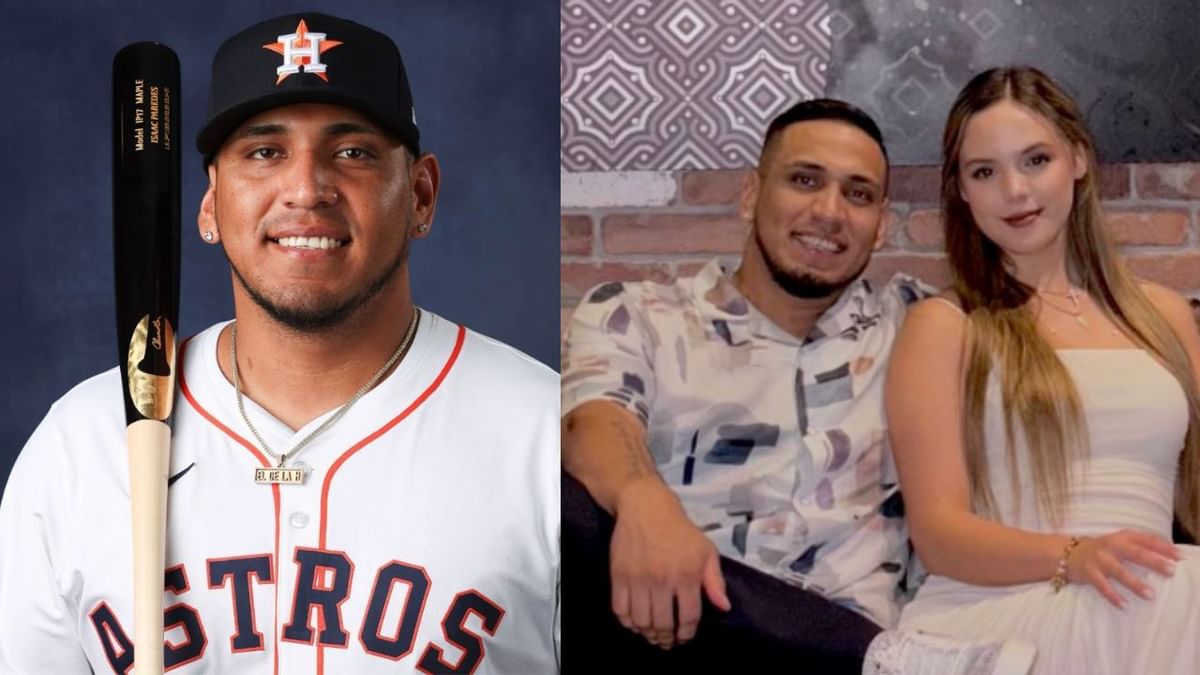 Isaac Paredes' girlfriend Paulina Quiroz styles in white maxi dress as the Astros star marks their milestone with a date at Salt Bae Miami