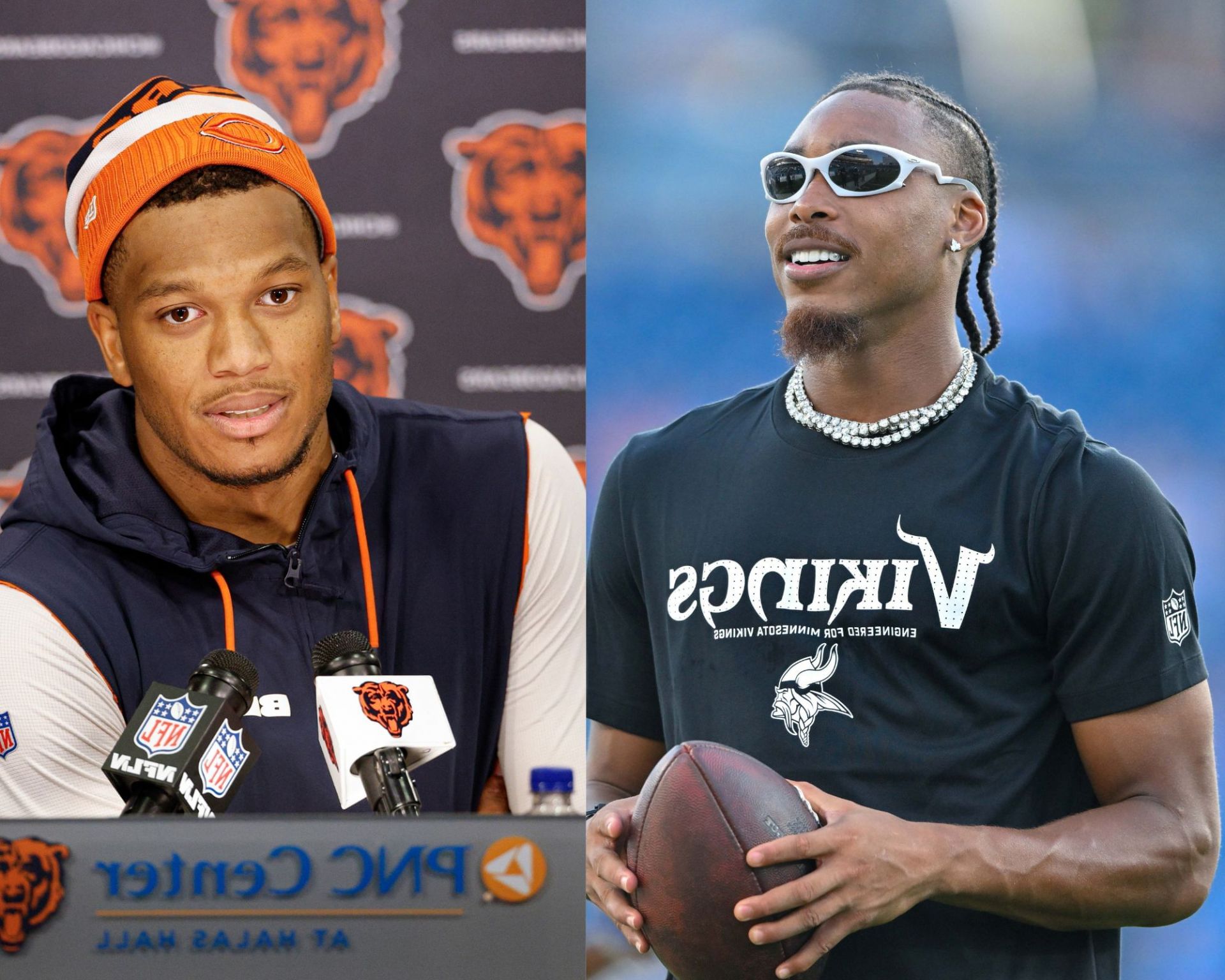 DJ Moore Justin Jefferson