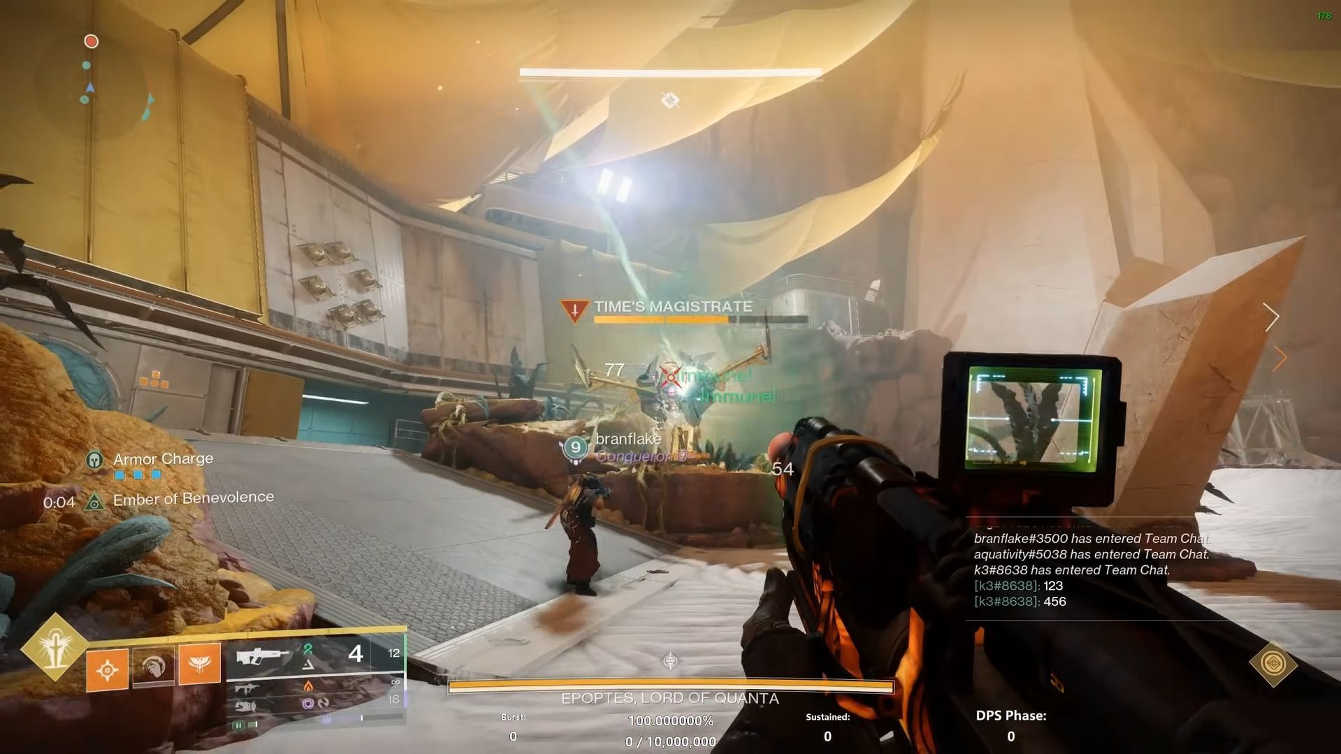 Eyes over the doorway in Destiny 2 Epic Raid (Image via Bungie/Aegis YT) 